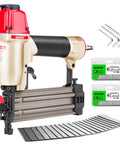 18 Gauge Pneumatic Brad Nailer Kit with 2000 Nails Included Lightweight Finish Nail Gun for Trim and Small Woodwork