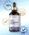 Magnesium Liquid Complex Drops, 400 Mg Per Serving, 4 Fl Oz, Vegetarian, Non GMO Gluten Free Mineral Supplement With Sulfate And Boron