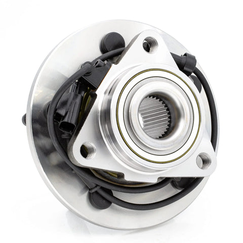 Front Wheel Hub And Bearing Assembly 515073 For Dodge Ram 1500 2002 2005 Standard Cab Replacement Part With Precision Machined Bearings
