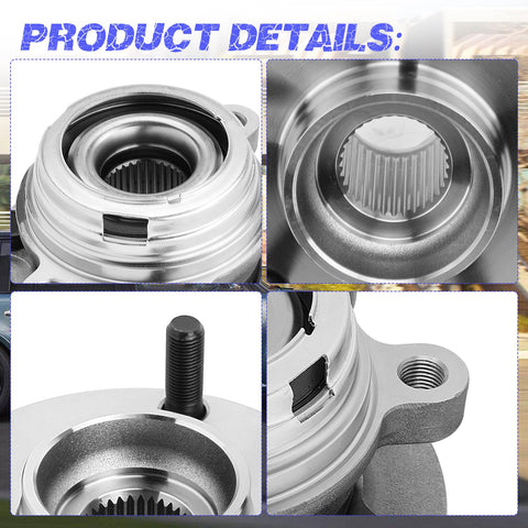 Close-up of Front Wheel Hub Bearing Assembly Direct Fit Replacement For Nissan Altima Maxima Murano Pathfinder And Infiniti JX35