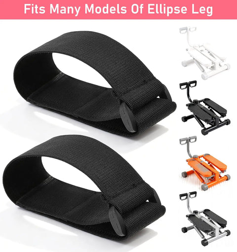 Two Pack Bike Pedal Straps For Stable Foot Retention on elliptical machines