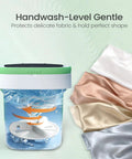 No Sweat Compact Laundry Setup With Smart Blue Light Wash And Turbo Spin Basket For Spotless Baby Clothes Intimates Socks Gray Portable Washing Machine 20 Liter Mini Washer with water spinning and silky fabrics.