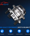 Rear Wheel Hub Assembly For Hyundai Santa Fe 2007 To 2020 Veracruz 2007 To 2012 And Kia Sorento 2011 To 2015 5 Lug FWD ABS Compatible