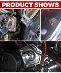Chrome Bolt-On Starter Push Button Solenoid Cover For Harley Evo Twin Cam And Most 1.2/1.4 kW Aftermarket Starters, Easy Backup Start System For Quick, Smooth Cranks on Harley engine