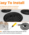6 Inch MP15YA Electric Range Burner Coil Element 1500W Four Turn Replacement 660532 for Whirlpool Cooktops installation guide