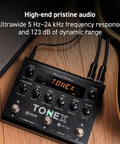 TONEX Pedal Ultra Realistic Stereo Multi-Effects For Guitar And Bass With 150 Gig-Ready AI-Powered Presets in close-up view
