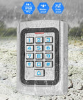 Smart WiFi Access Control Keypad For Garage And Gate Openers With PIN Code And ID Card No Fuss 12V DC IP68 Waterproof Tuya Compatible
