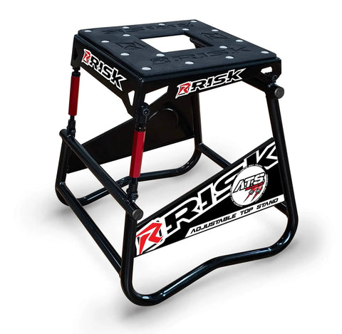 Adjustable Top Magnetic Motocross And Dirt Bike Stand With Universal Fit Built Tough Oversized Base Magnetic Side Panels