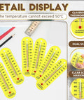 24 Pack Classroom Thermometers With Dual Scale For Boiling Point And Lab Experiments Student Science Thermometers Bulk