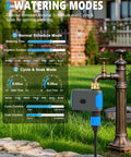 WiFi Hose Timer With App Control For Garden Irrigation Smart Bluetooth Water Timer No Hub Needed Works With Alexa And Google