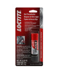 Loctite 37701 Red High-Strength Threadlocker Stick, 9 g, red tube in blister-pack packaging (front view).