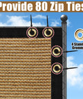 6 Foot By 50 Foot Outdoor Privacy Screen Fence And Mesh Shade Net Cover For Garden And Backyard No Fuss Install To Boost Privacy On Chain Link Or Wooden Fences Freestanding Patio Privacy Wall Shield with grommets