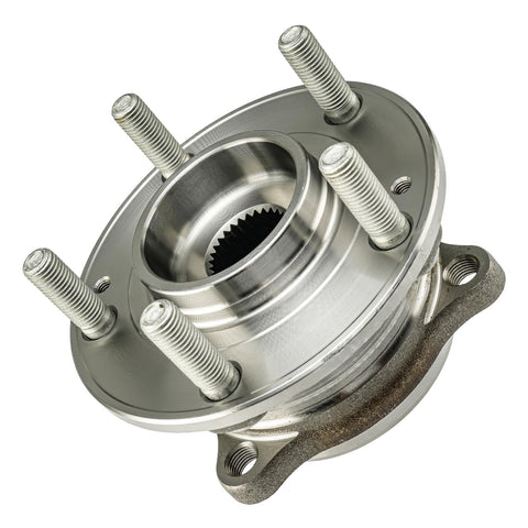 Front Wheel Bearing Hub Assembly 5 Lug Plug In Replacement For 2015 To 2019 Hyundai Sonata, 2016 To 2021 Hyundai Tucson, 2017 To 2021 Kia Sportage Easy Install OEM Quality Durable Ready To Roll metal bearing