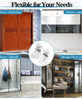 Sliding Closet Door Roller Kit With Floor Guide For Top Hung Wardrobe Doors Replacement Hardware displayed in various home settings.