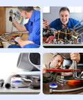 Plumbers using 15 Rolls Of PTFE Teflon Plumbers Tape One Half Inch Wide By Three Hundred Ninety Four Inch Long White Thread Seal Tape