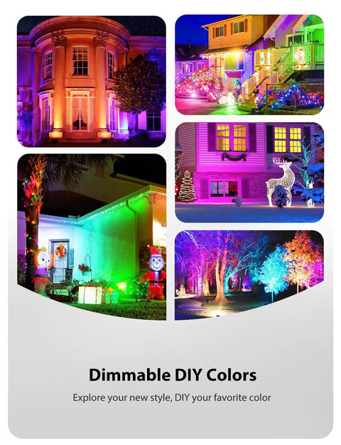 2 Pack RGB LED Flood Lights 70W Dimmable Waterproof Stage Lighting With Remote For Backyard Bash Up Lighting Home Ambiance Vibe Check And Game Changer Glow