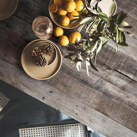 Gray Shiplap Peel And Stick Wallpaper Wood Contact Paper For Walls And Countertops Easy Install Self Adhesive Durable Distressed Look 14.75 Sq Ft Roll 17.7 In By 118.1 In Rustic Woodgrain Finish Home Makeover. Showing decorative items on a wooden textured surface.