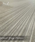 Close-up of the texture on Elephant Gray Barn Door 36 Inch By 84 Inch MDF Solid Slab With Waterproof PVC Surface