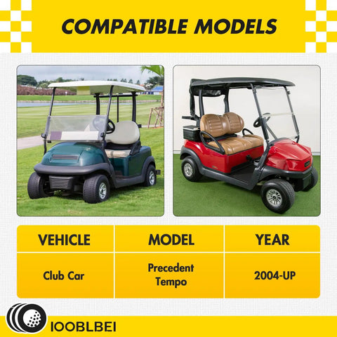 Club Car Precedent Steering Gear Box Assembly Rack Replacement for Precedent Onward Tempo 2004 Up Gas and Electric Golf Carts OEM 102288601 103679701 Direct Fit visible with compatible models image