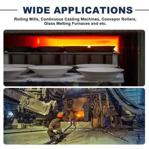 Image showing wide applications for 2 Pcs 6303 Deep Groove Ball Bearings Chrome Steel 16.8 By 47 By 14 mm in industrial settings.