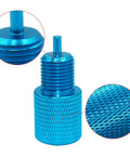 Heavy Duty Brake Proportioning Valve Bleeder Tool For Disc Disc And Disc Drum Systems Compatible With 172 1353 172 1371 PV2 PV4, blue anodized steel detail