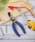 All Purpose Screw Extractor Pliers With Non Slip Serrated Mouth For Stripped And Rusted Screws And Fasteners on wooden surface