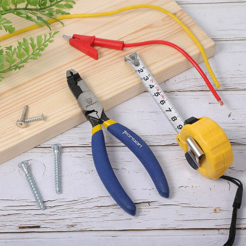 All Purpose Screw Extractor Pliers With Non Slip Serrated Mouth For Stripped And Rusted Screws And Fasteners on wooden surface