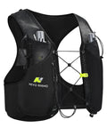 Lightweight Running Hydration Vest With Two 250ml TPU Soft Flasks, BPA Free Bottle System, breathable back view
