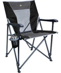 Ultra Easy Fold Up Outdoor Camping Chair For Adults With Mesh Back And Wide Seat Sturdy Powder Coated Steel Frame Portable No Fuss To Store