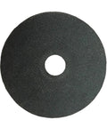 Front view of 4.5-inch ultra-thin cutting wheel for metal and stainless steel; 7/8 arbor for angle grinders