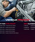 Technician installing Rear Driver Side Power Window Regulator With Motor Two Pins Fits 2006 2013 Chevy Impala And 2014 2016 Chevrolet Impala Limited Sedan Direct Fit Easy Install Replacement For Cracked Or Nonworking Window Regulator