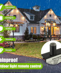 Outdoor 105V To 130V AC Photocell Light Sensor Switch For Dusk To Dawn Auto Lighting Weatherproof Controller with features overlay