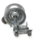 Rear Track Roller Guide Roller For Light Duty Chain Link Gates 1-5/8 Inch Pipe Track Rollers With Single Bearing And Heavy Bracket, view