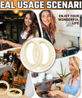 54mm Silicone Steam Ring 2 Pack Gasket Replacement For Sage Espresso Machines And Other Compatible Models 870 878 880 860 840 810 500 450 Durable Food Grade Silicone Easy Install Prevents Leaks Maintains Steam Pressure For Great Espresso showcasing real usage scenarios in a coffee environment.