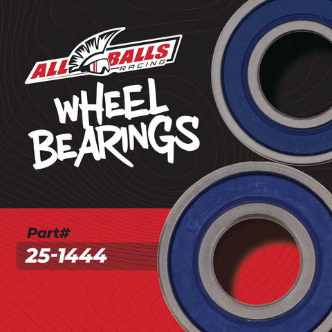 High Speed Wheel Bearing Kit ABEC 3 With Triple Lip Seals And SRI 2 Grease, package with part number 25-1444