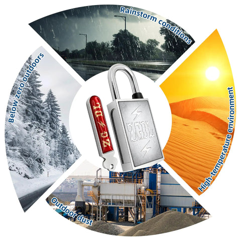 Hardcore Magnetic Padlock No Sweat Keyless Design 30mm Outdoor Weatherproof Lock Waterproof Rust Resistant Anti Pry Combo Lock For Gates Sheds Toolboxes And Storage