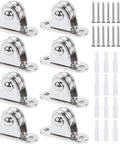 Mini Duplex Pulley Block 1 Inch With Silent Frictionless Roller Heavy Duty Fixed Pulley Load 176 LB for wall and ceiling mount