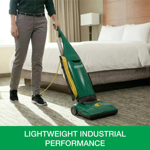 Get The Heavy Duty Power Upright Vacuum That Will Make Your Floors Look Brand New. This Lightweight, Bagged Commercial Cleaner Is Perfect For High Traffic Areas And Tough Messes. Experience Industrial Strength Suction Without The Back Breaking Weight Or