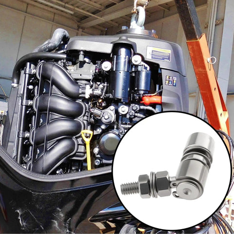 M6 Marine Ball Joint Connection Fitting For Outboard Remote Control Boat Throttle Cable Stainless Steel Engine View
