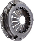 Heavy Duty Clutch Pressure Plate Cover Assembly Replacing 3121060280 for 05 15 Toyota Tacoma, detailed view of metal assembly.