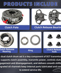 Components of Beefed Up 6DCT250 DPS6 Dual Clutch Transmission Drum Kit For Ford Focus 2011-2019, Fiesta 2011-2019