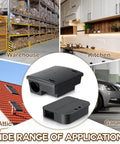 8 Pack Key Required Rat Station Boxes With 2 Large And 6 Compact Lockable Bait Stations Weather Resistant Outdoor Rodent Boxes For Indoor Or Outdoor Use in various locations including attic, kitchen, and garage.