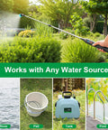 Electric Sprayer Wand For Lawn And Garden, 23.6 Inch Telescopic Battery Powered Sprayer With 3 Spray Modes, used in garden