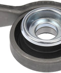 Heavy Duty Drive Shaft Center Support Bearing Direct Replacement Fit For Domestic Rigs, top view showing metal and rubber construction.