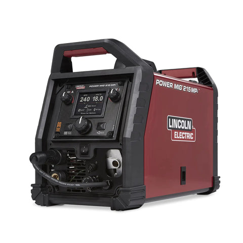 Multi Process Welder For Home Shop Use With MIG Flux Cored Stick And DC TIG Dual 120V And 230V Power Ergonomic Portable Case