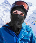 Winter Balaclava Ski Face Mask For Men Breathable Thermal Windproof Mask For Motorcycle Riding And Cycling In Cold Weather Full Face Or Open Half Mask Black