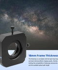 Double Magnetic Telescope Filter Drawer For Astrophotography With M42x0.75 T T2 Thread On Both Ends, night sky backdrop