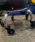 Built Tough Office Chair Caster Wheels Replacement Set Of Five Including Seven Sixteenths Inch Steel Stem on a chair base