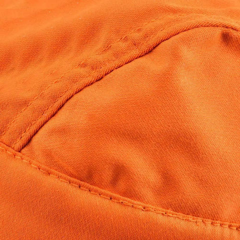 Close-up of fabric texture on Welding Cap Dope Flame Retardant Welders Hat Washable Fire Resistant Head Protection Gear For Work Safety