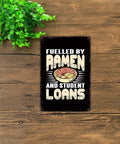 Funny Ramen Vintage Metal Sign 8x12 Inches Tin Wall Art For Home Office Garage Decor Durable Aluminum Poster That Pops In Any Kitchen Bar Or Man Cave Easy Mount